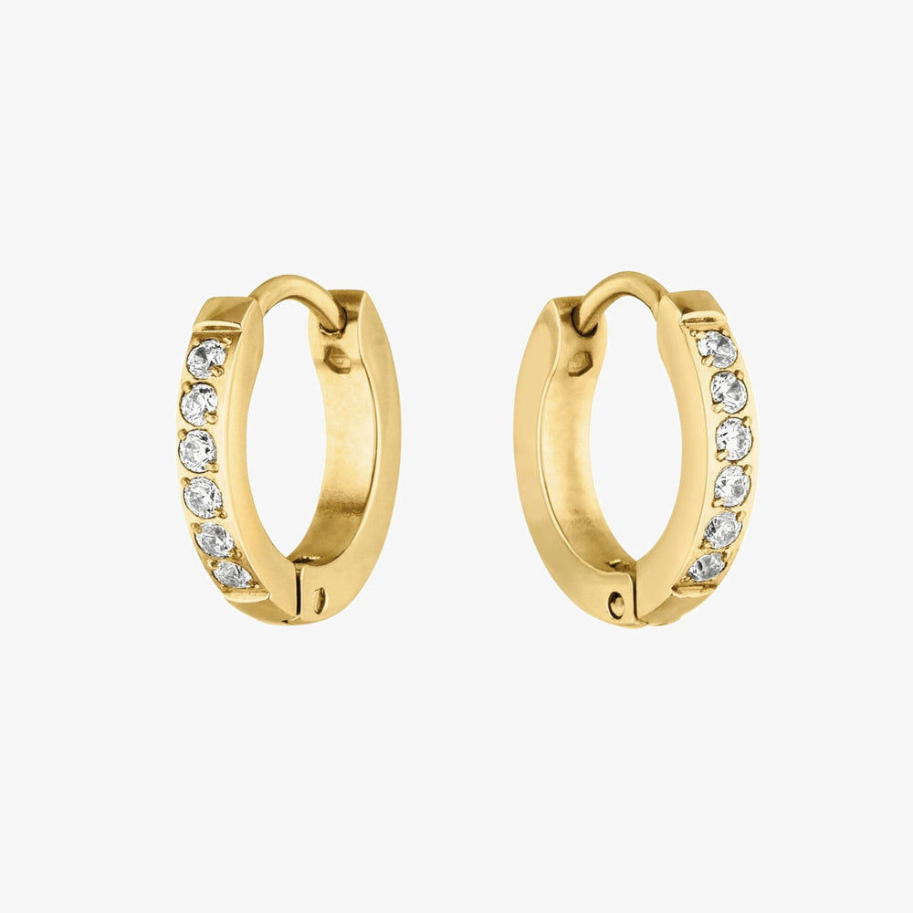 Tiny Gold Hoops