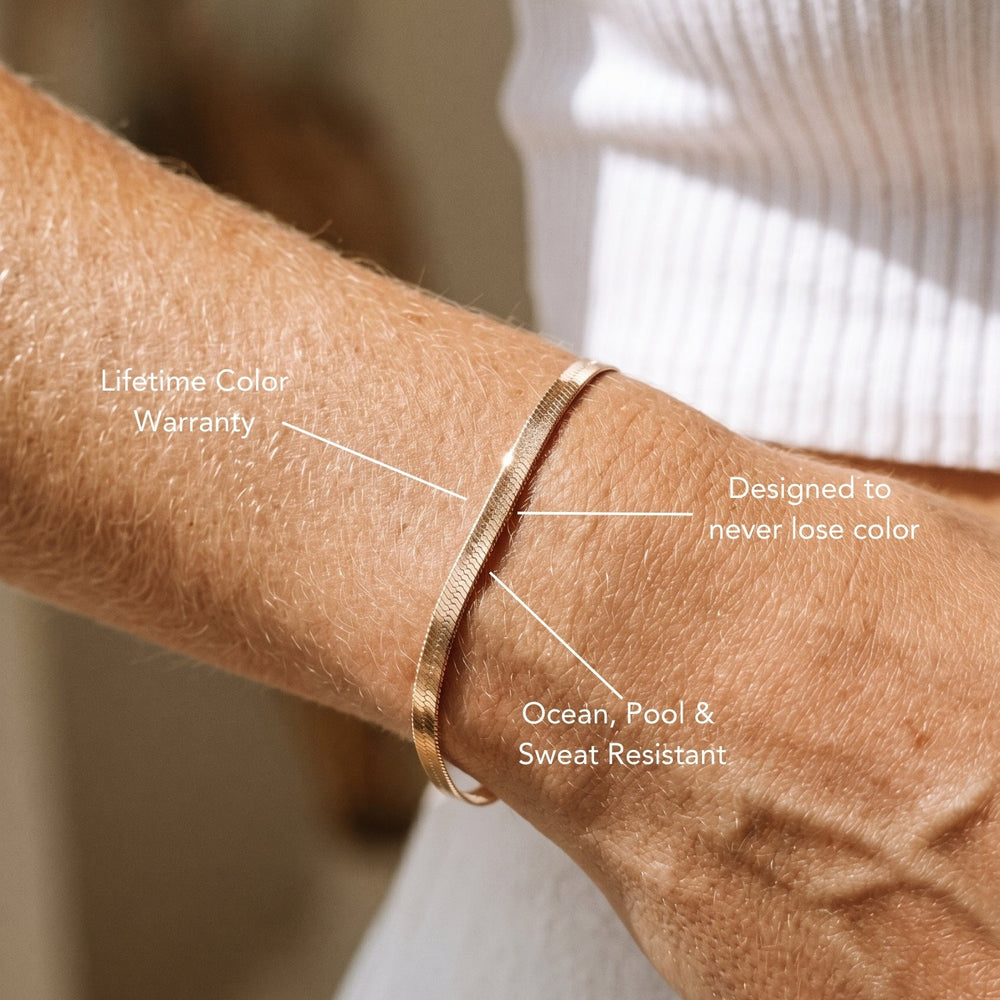 “Kauai” Herringbone Armband