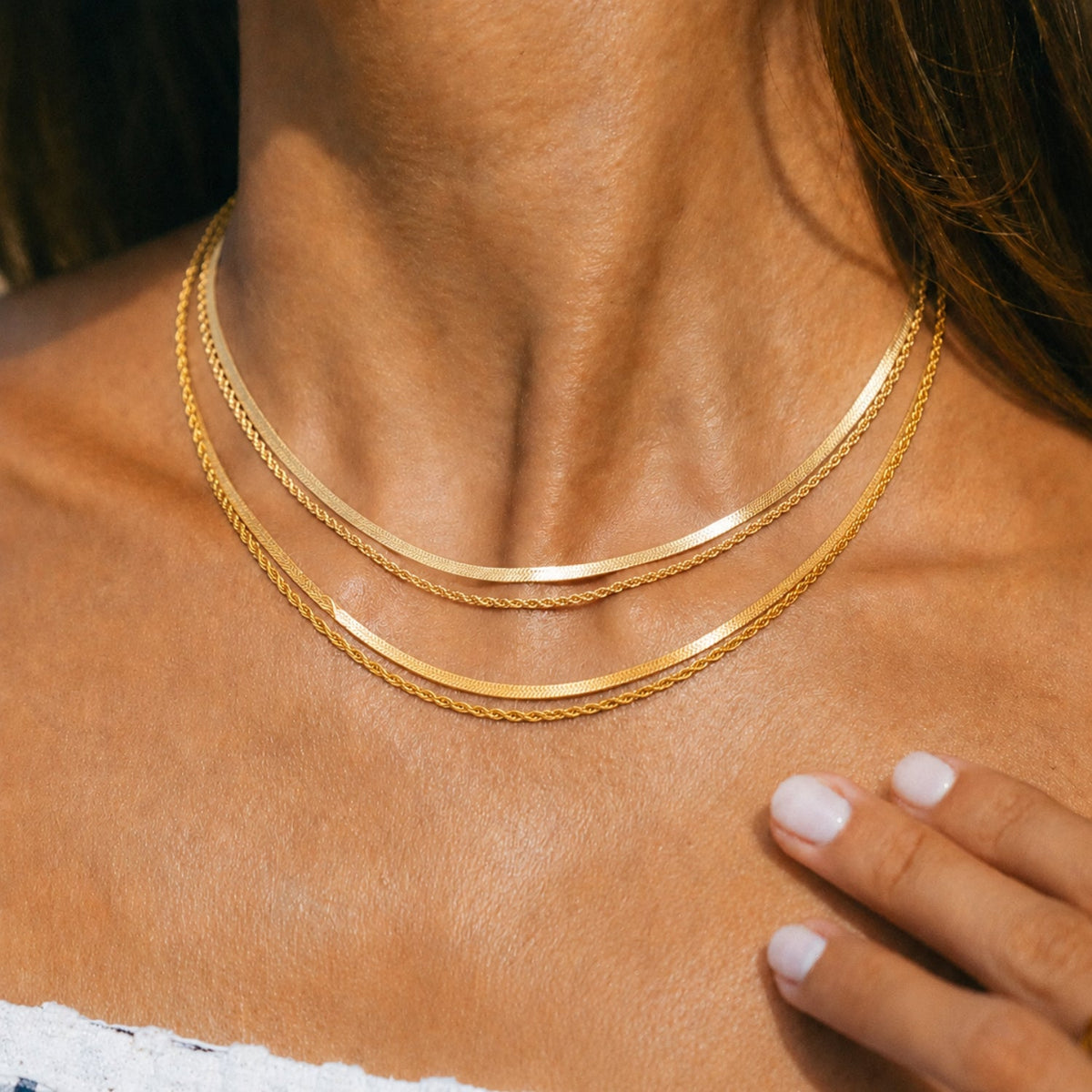 "Ios" Layered Ketting