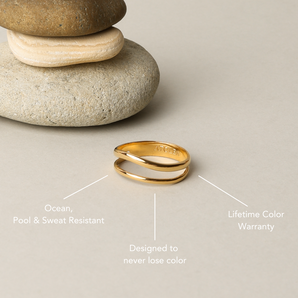 "Breeze" Dubbele Ring