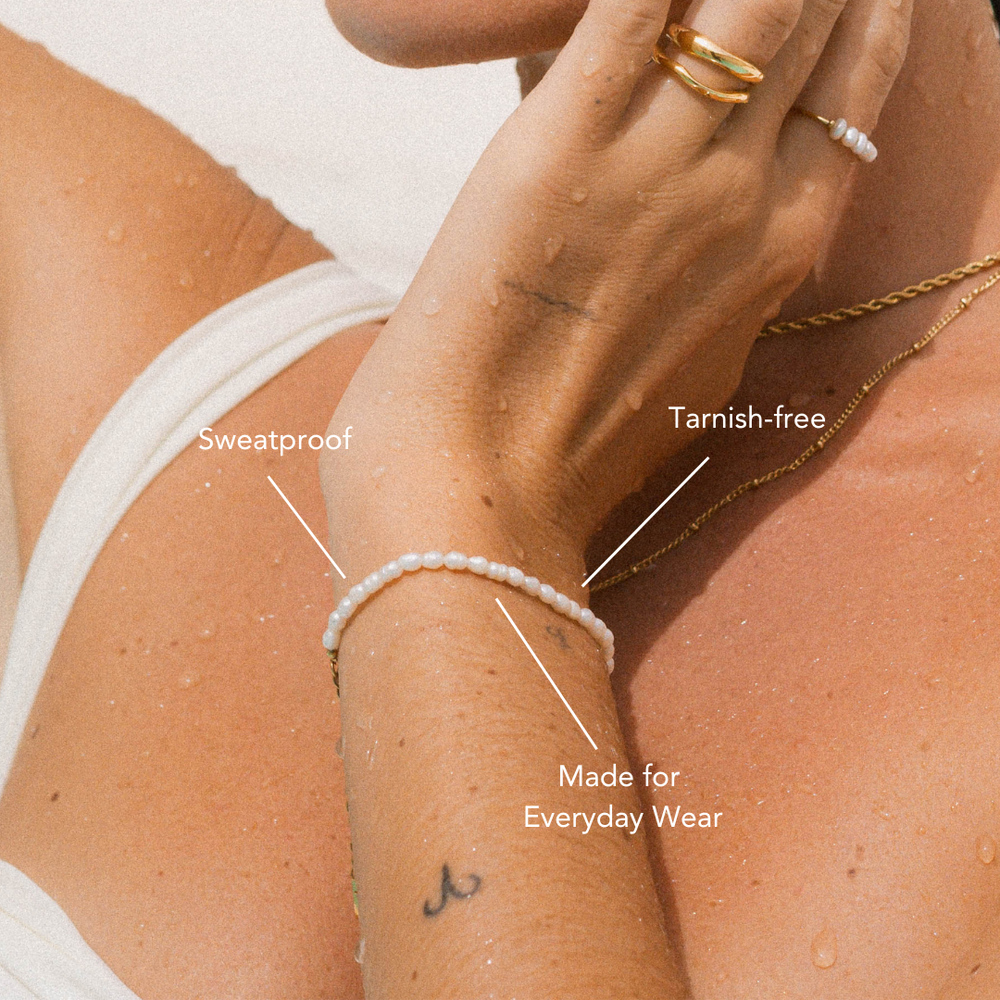 Zoetwaterparel Armband