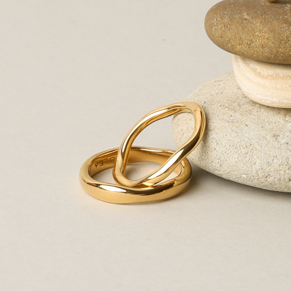 “Gemini” Stackable Ringen