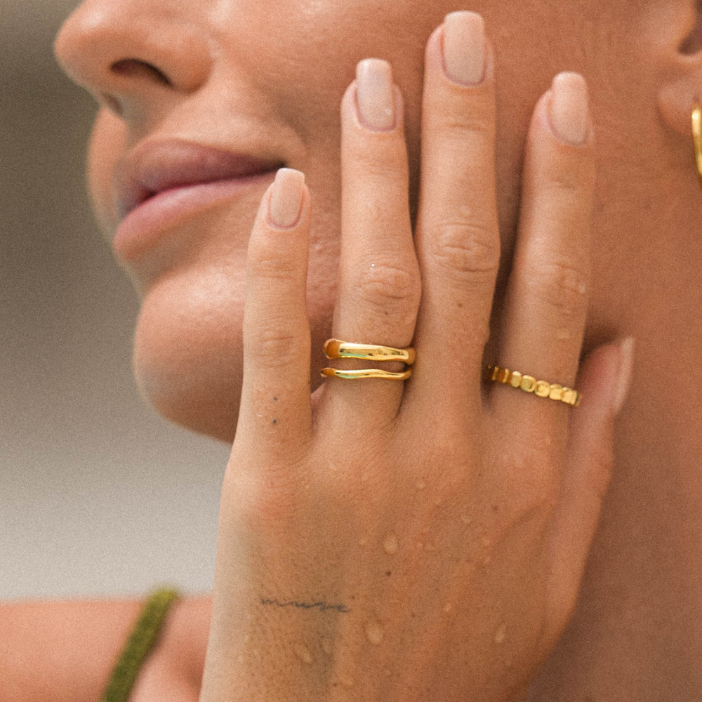 “Gemini” Stackable Ringen