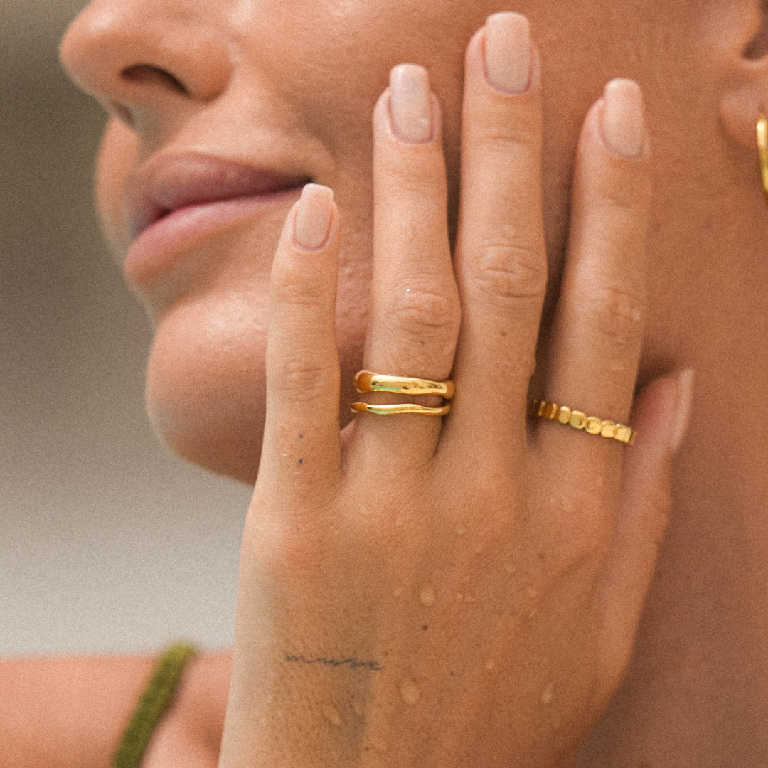 “Gemini” Stackable Ringen