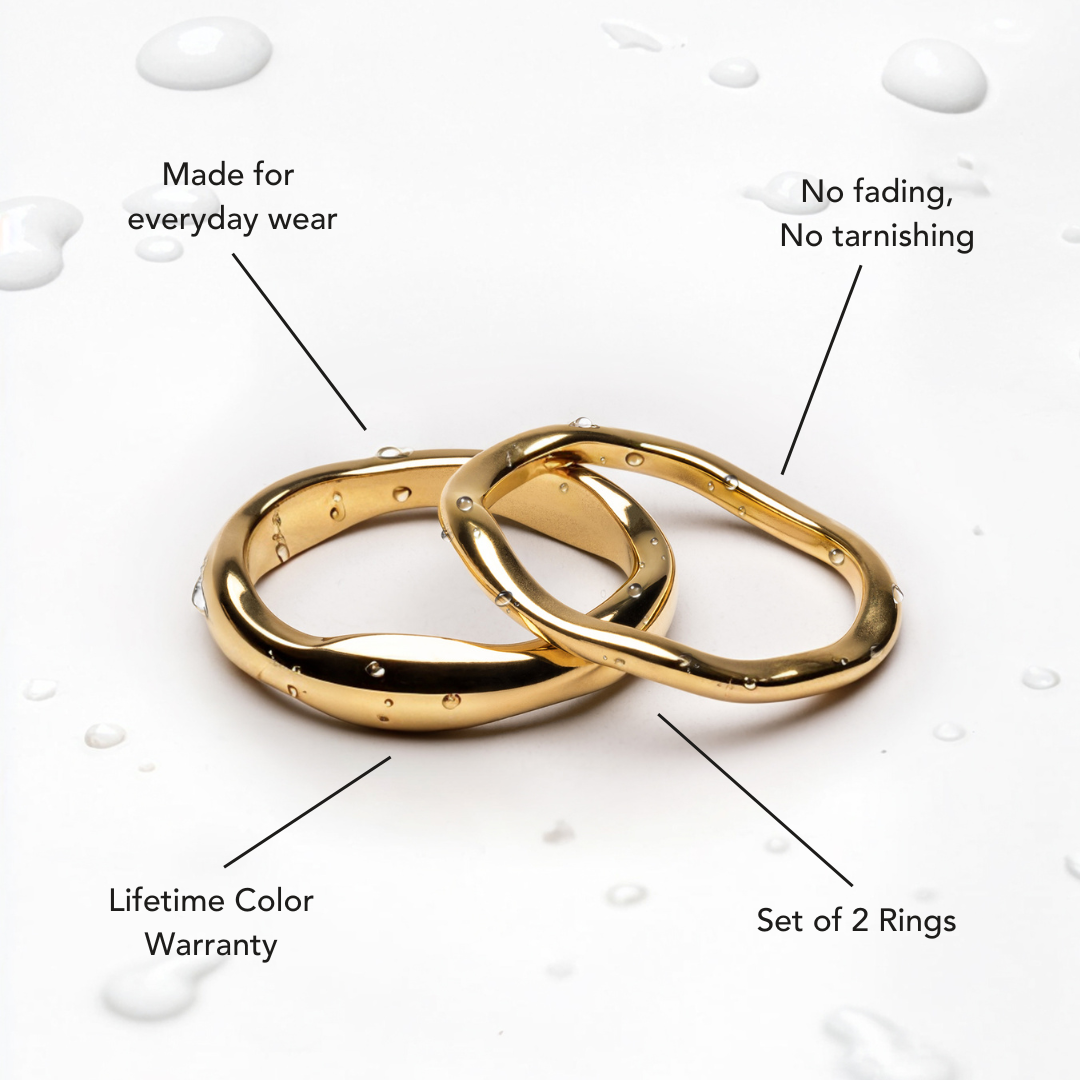 “Gemini” Stackable Ringen