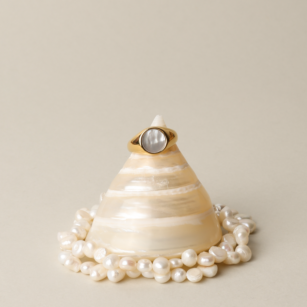 Parelmoeren Ring