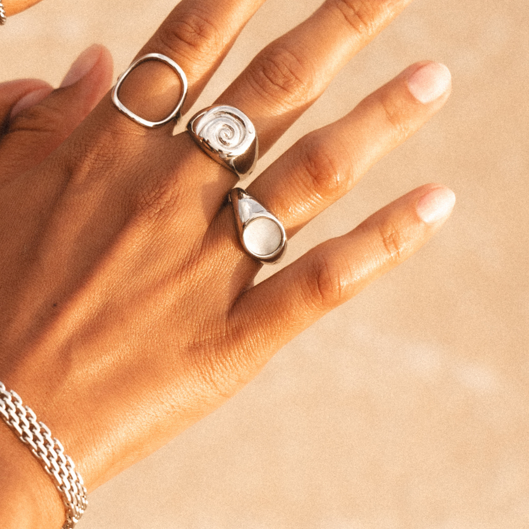 Parelmoeren Ring