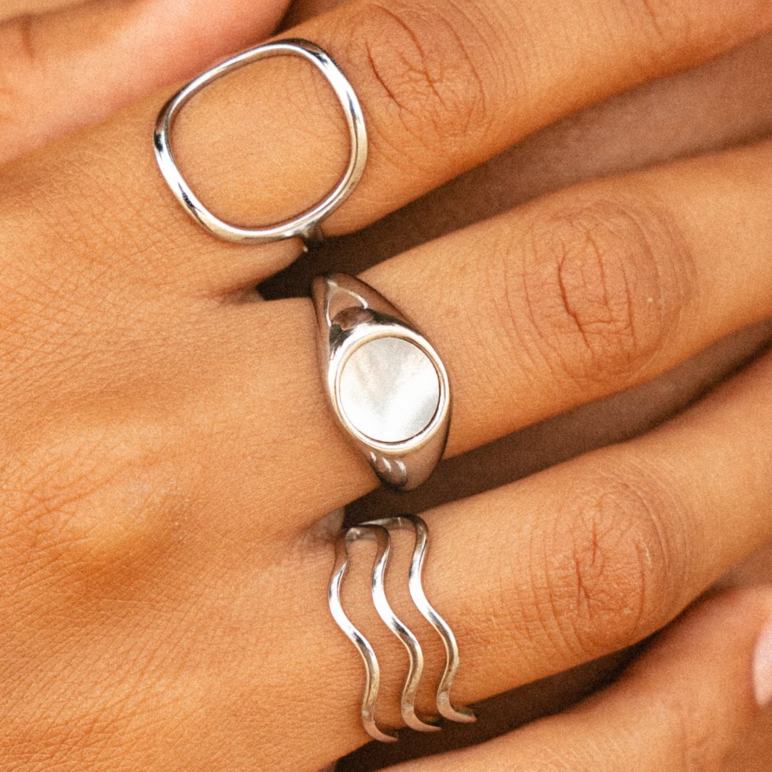 Parelmoeren Ring