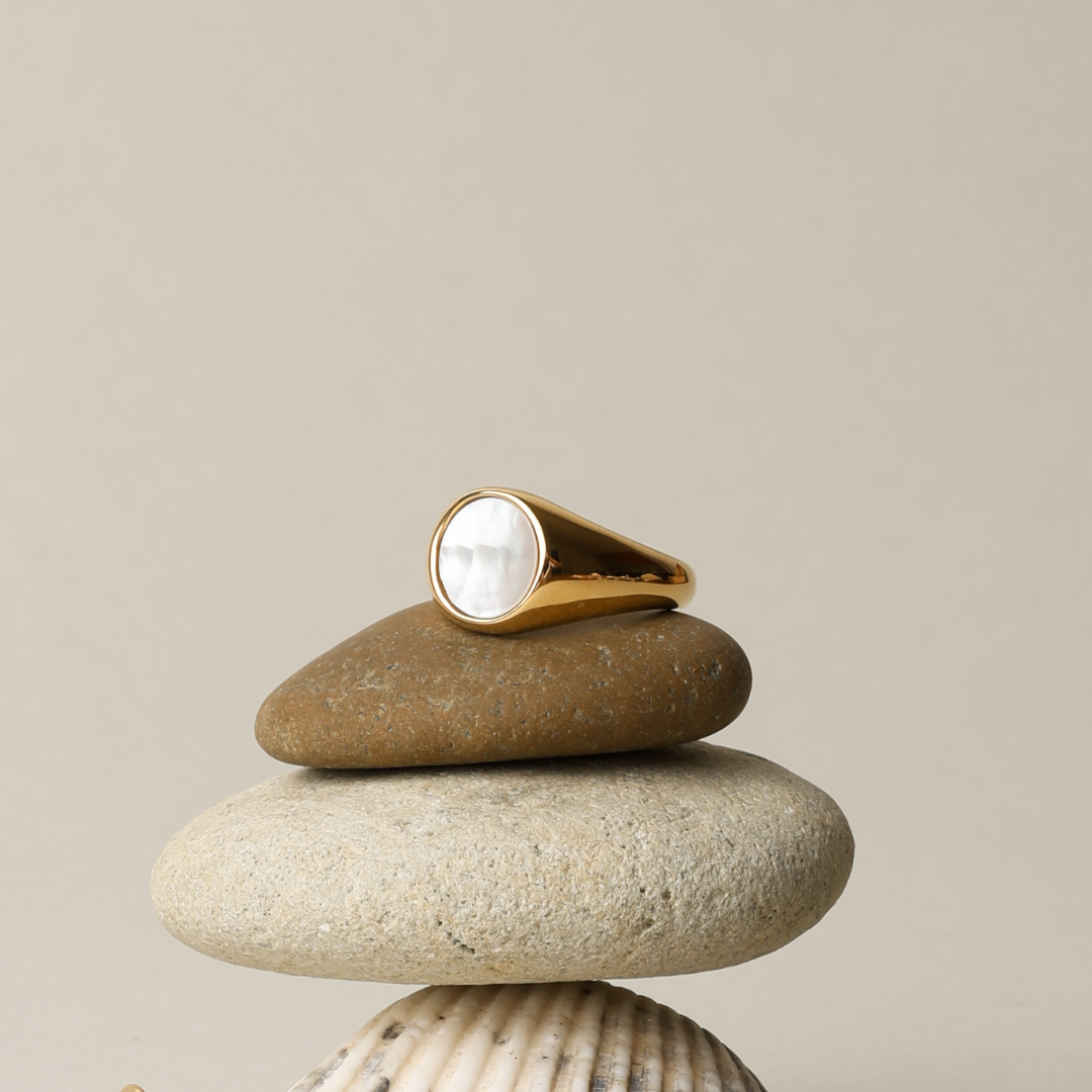 Parelmoeren Ring