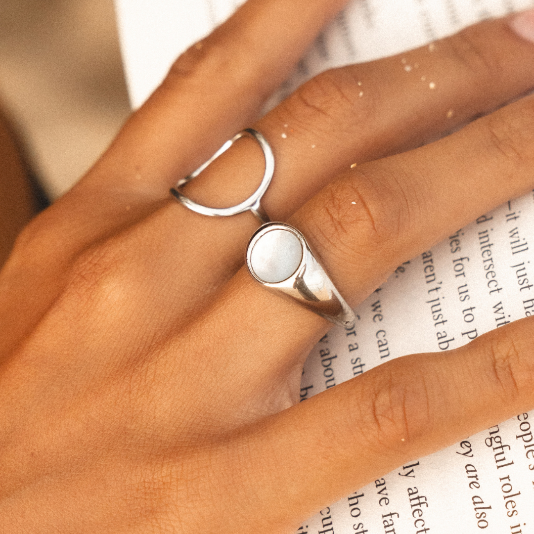 Parelmoeren Ring