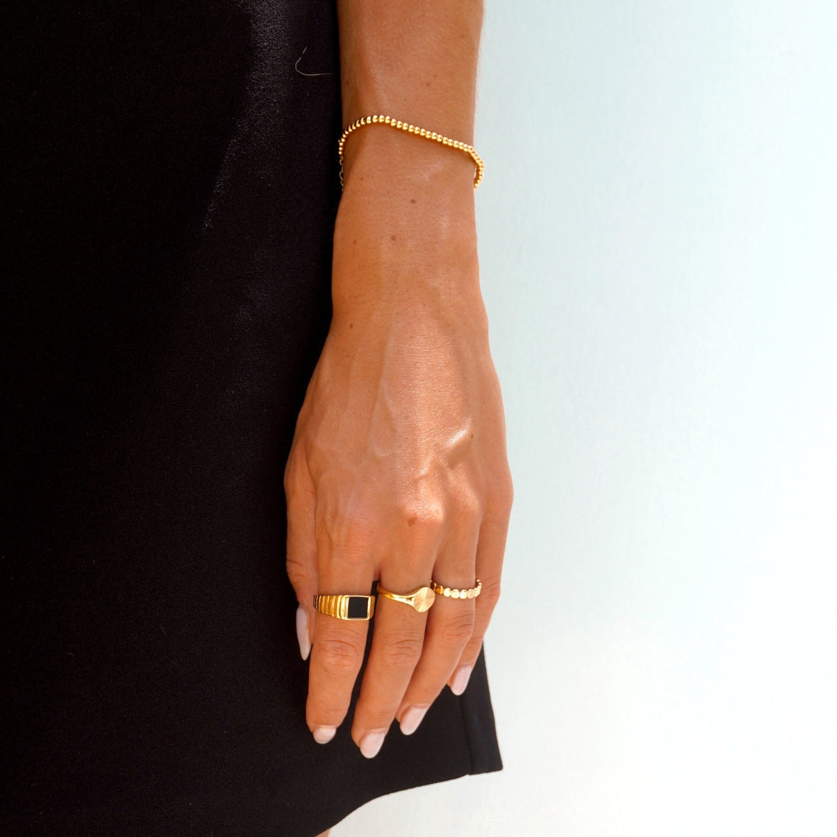 “Kaya” Onyx Ring