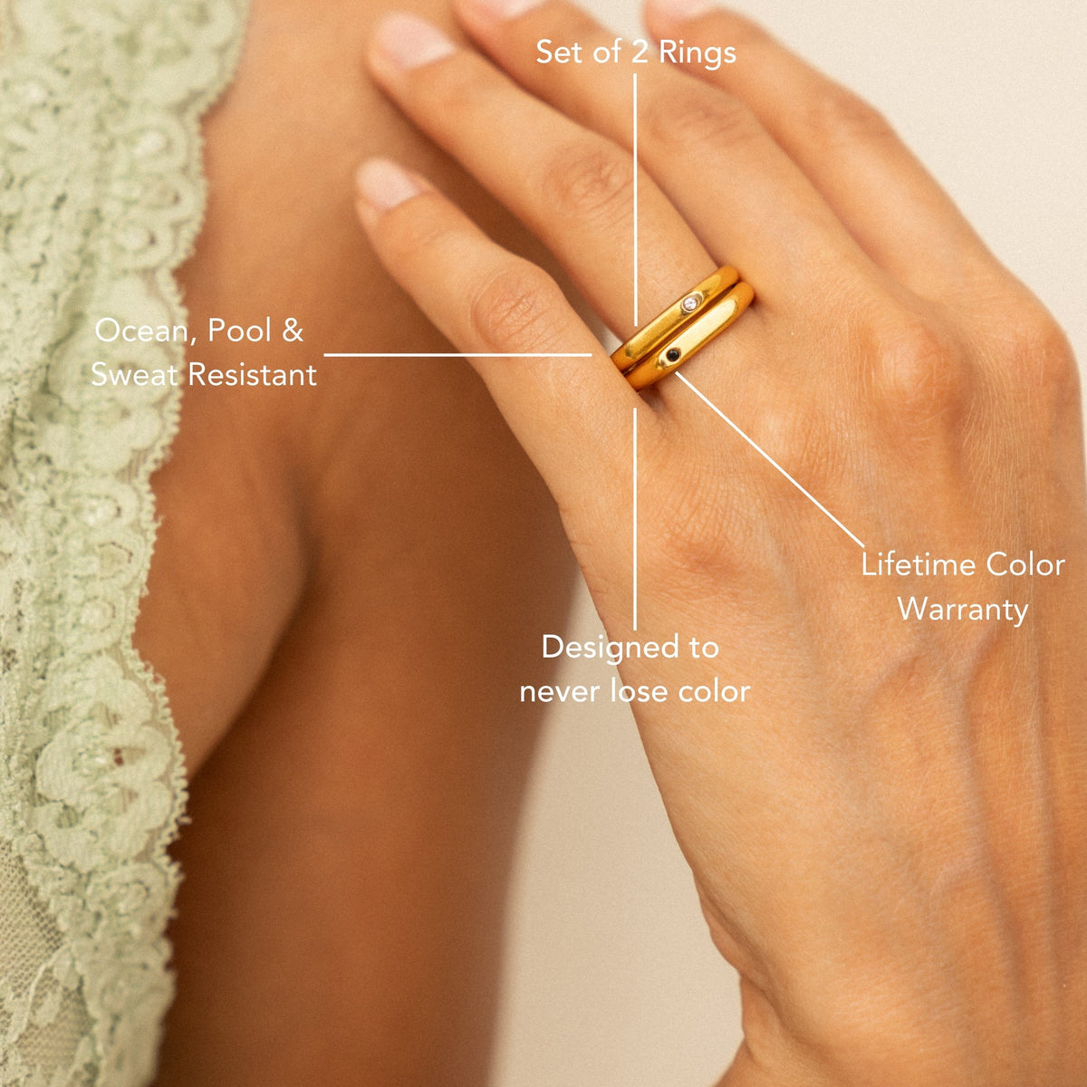 “Best Friends” Ringenset