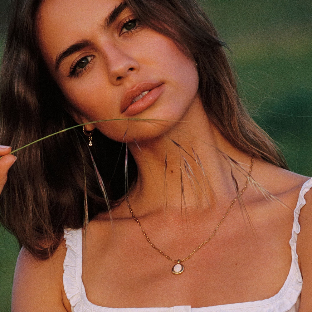 Opaal Aura Ketting