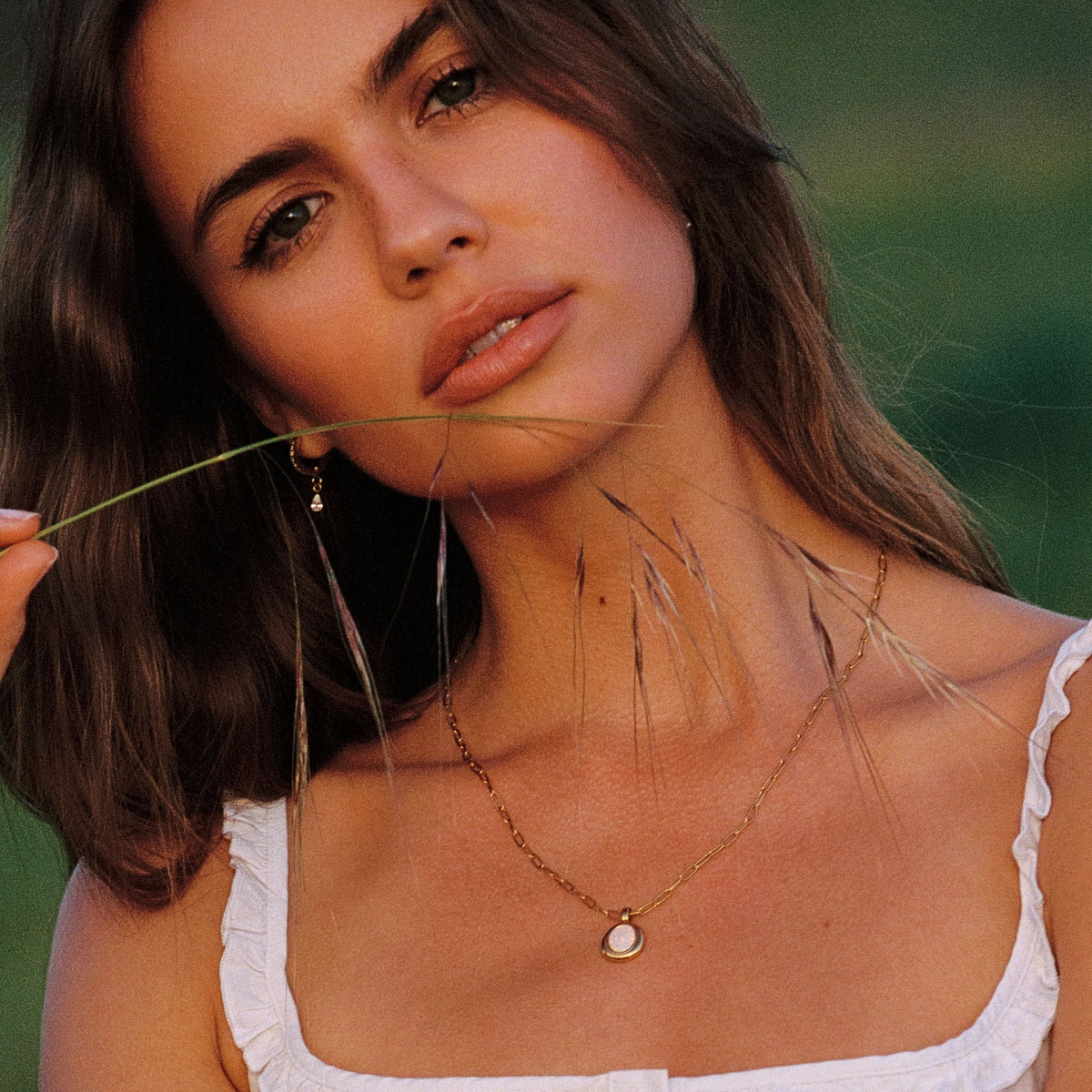 Opaal Aura Ketting