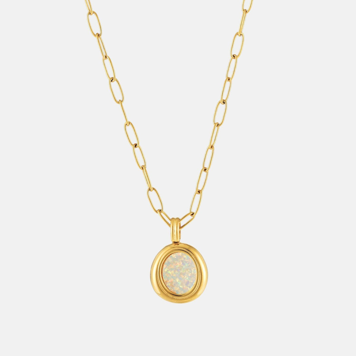 Opaal Aura Ketting