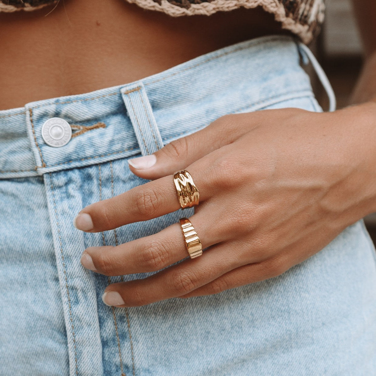“Gaia” Statement Ring