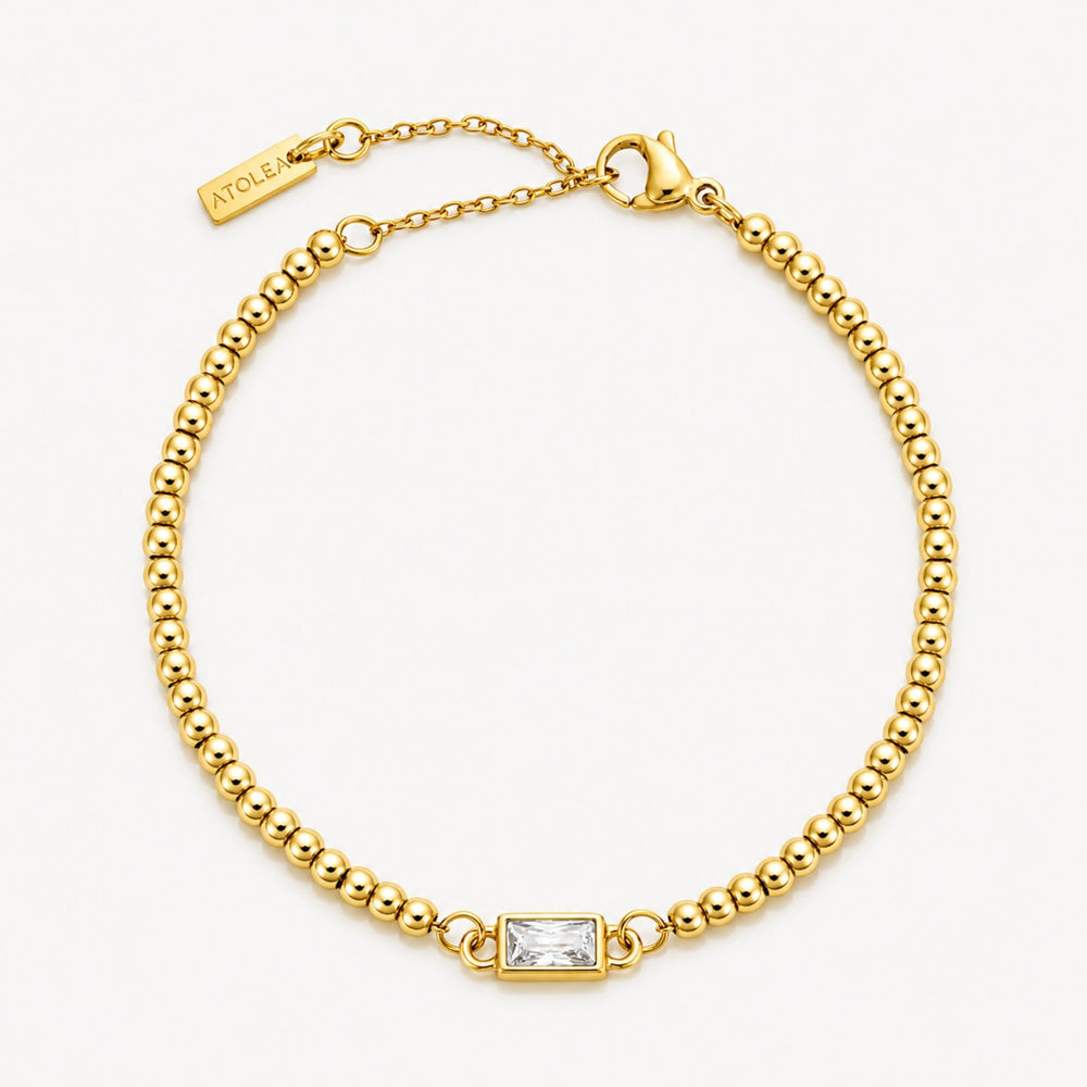 Geboortesteen Kralenarmband