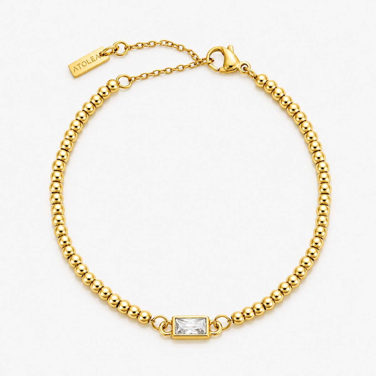 Geboortesteen Kralenarmband