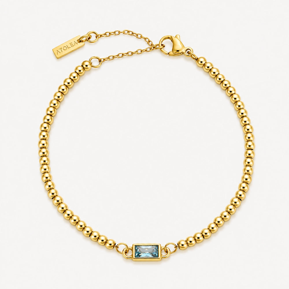 Geboortesteen Kralenarmband