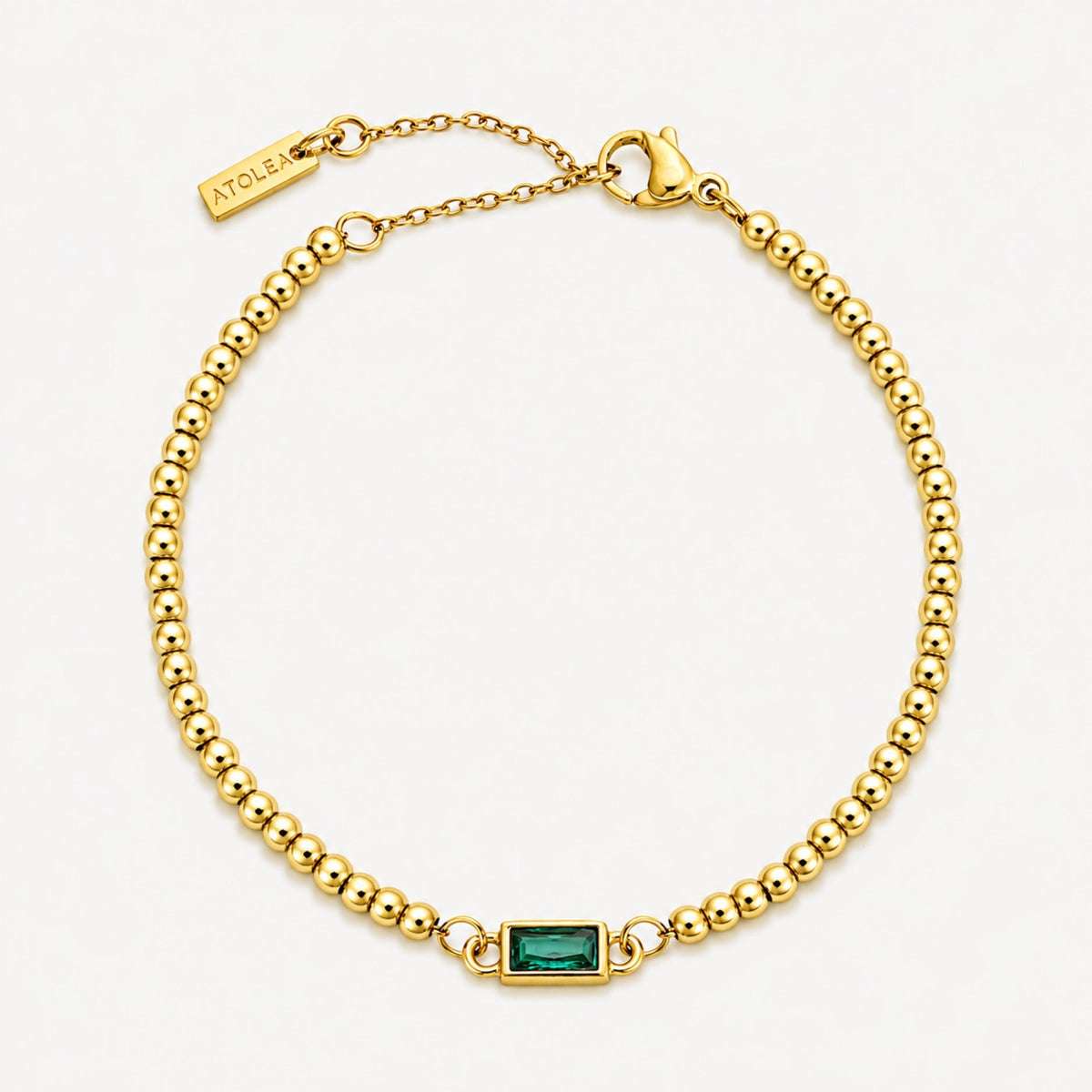 Geboortesteen Kralenarmband