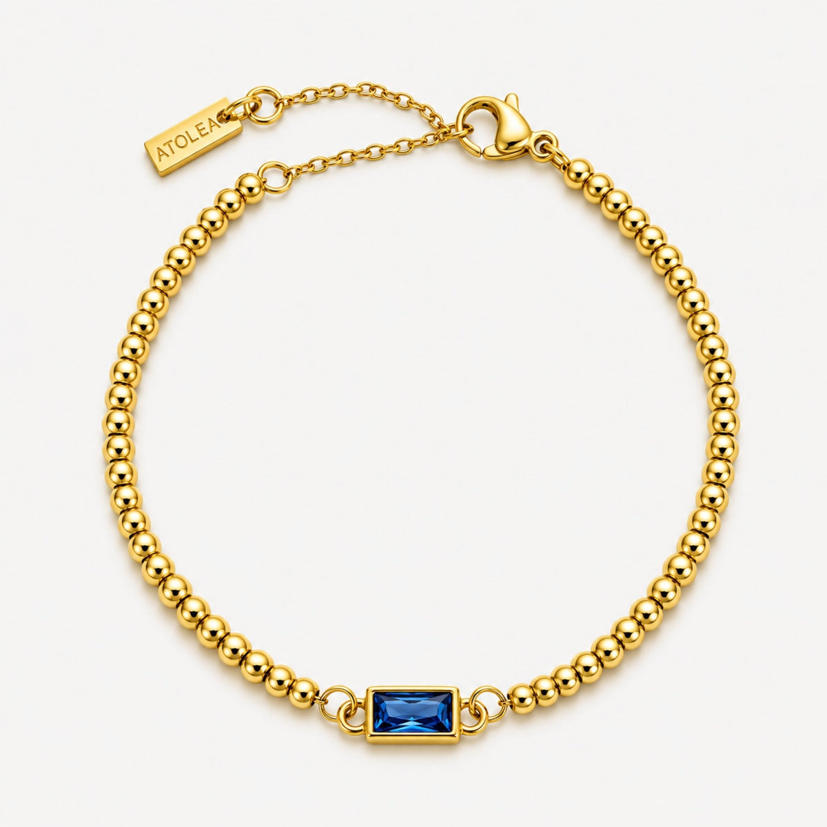 Geboortesteen Kralenarmband