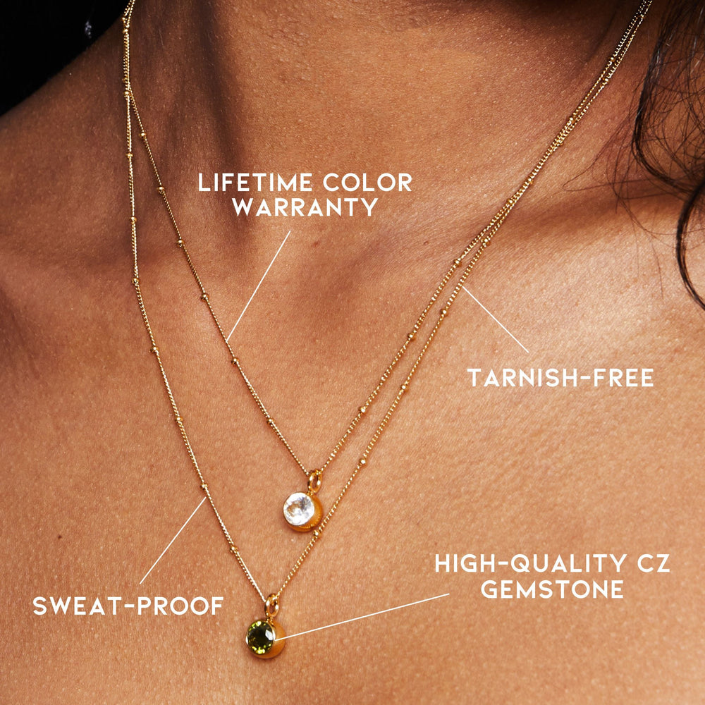 Geboortesteen Ketting