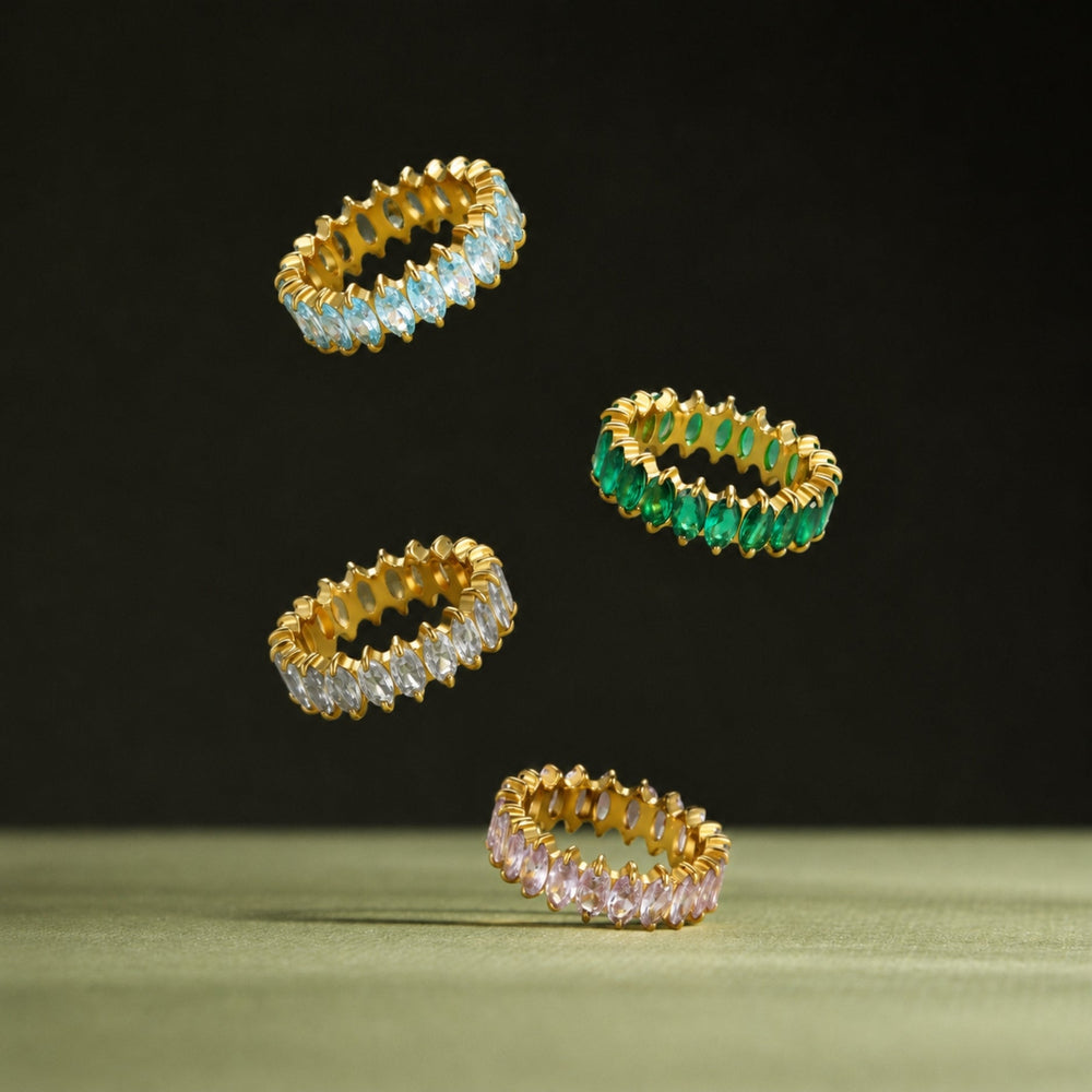Geboortesteen Eternity Ring