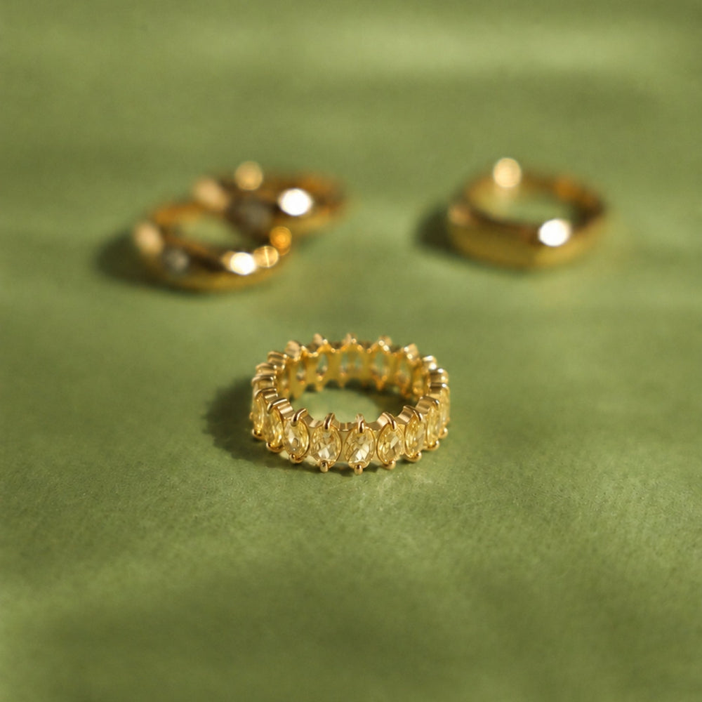 Geboortesteen Eternity Ring
