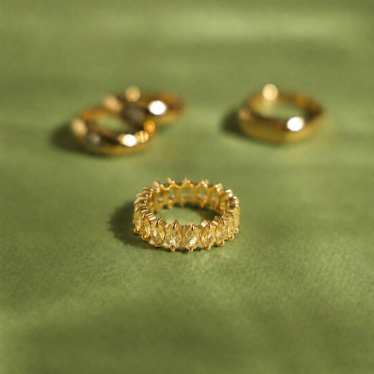 Geboortesteen Eternity Ring