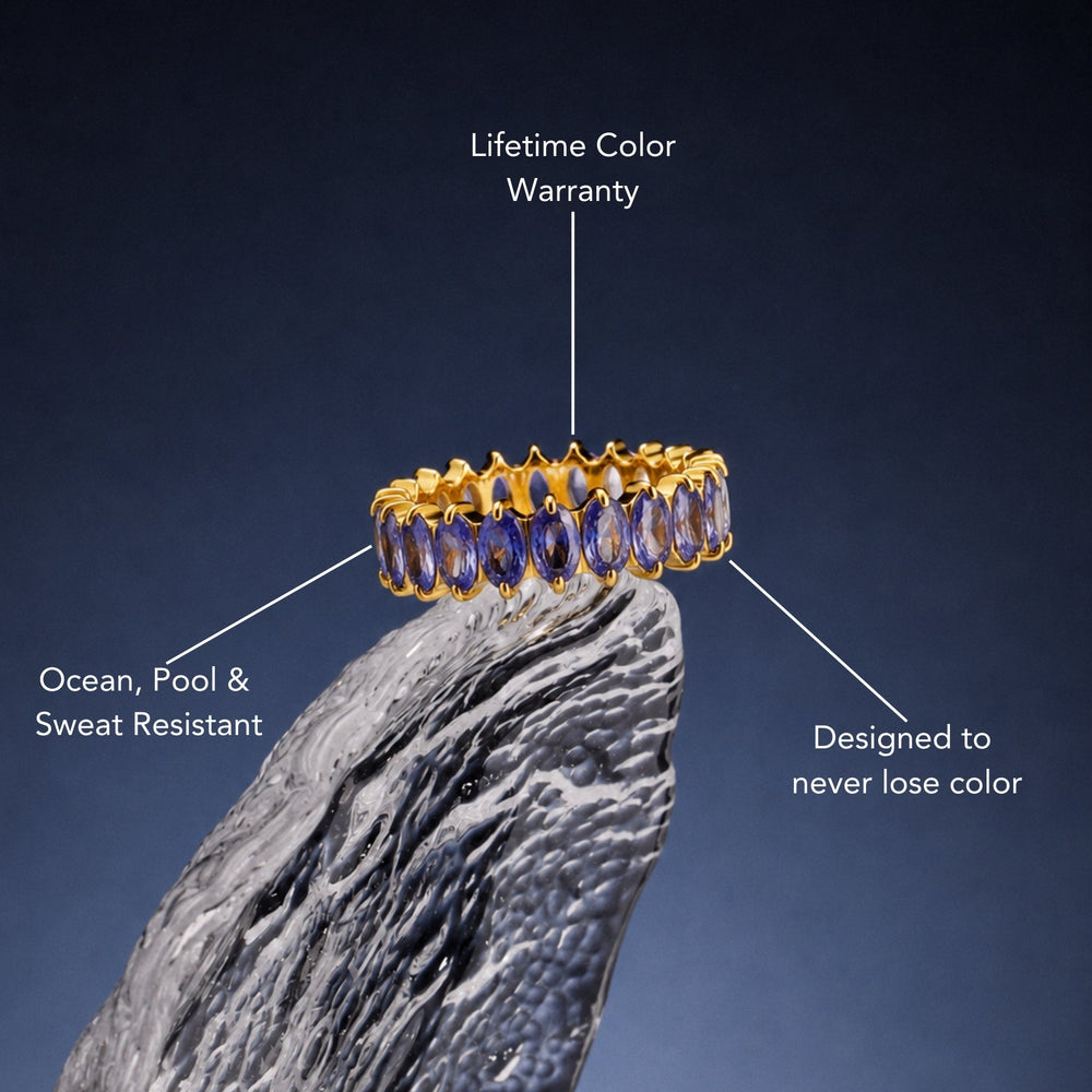 Geboortesteen Eternity Ring