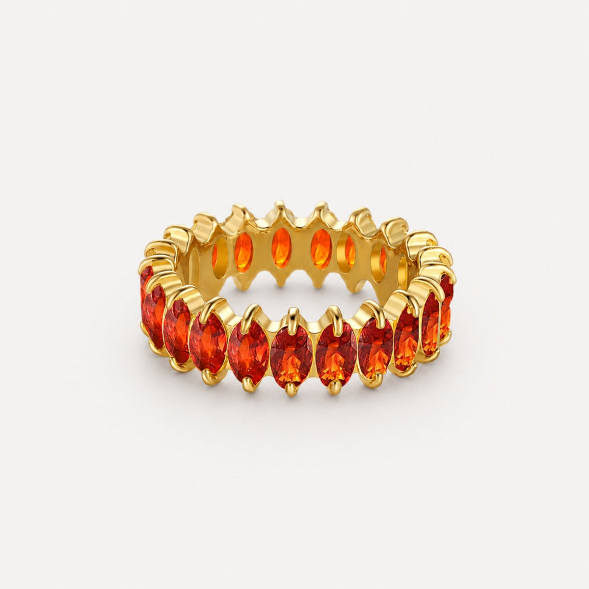 Geboortesteen Eternity Ring