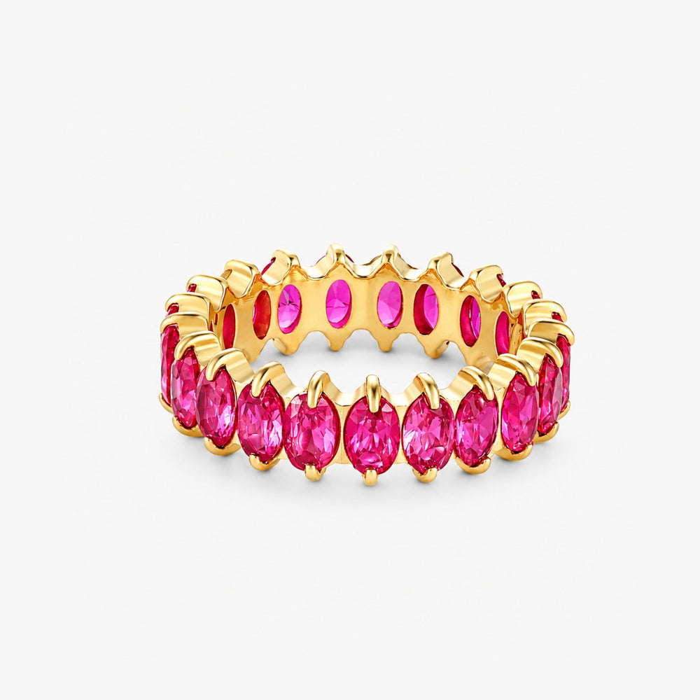 Geboortesteen Eternity Ring