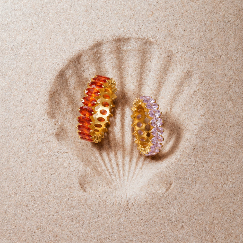 Geboortesteen Eternity Ring