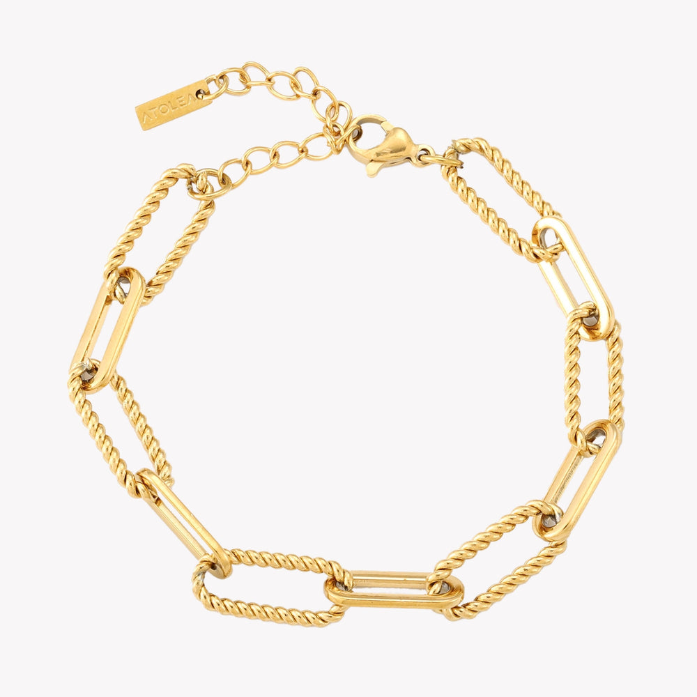 Bold Paperclip Armband