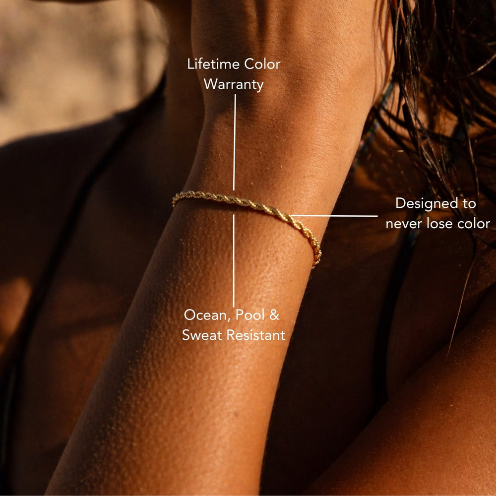 "Calvi" Rope Chain Armband