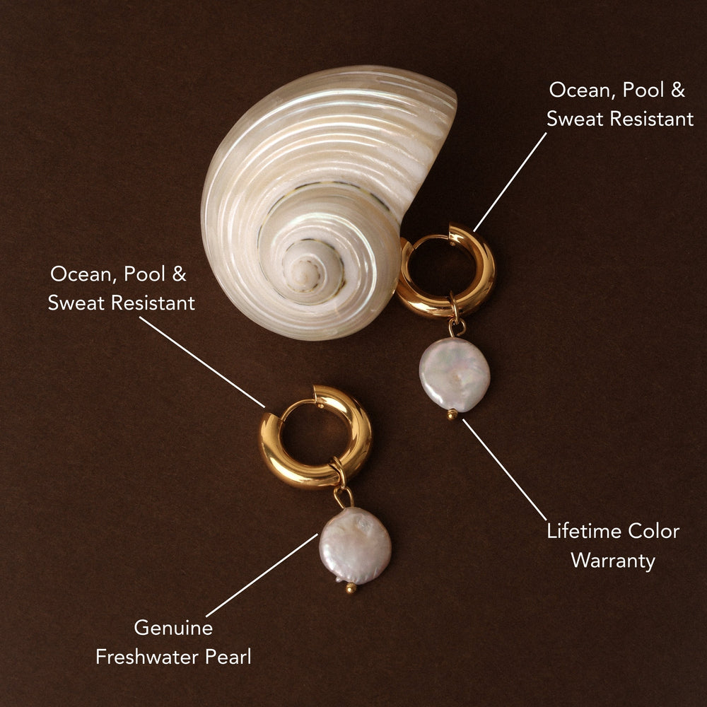 Chunky Parel Hoops