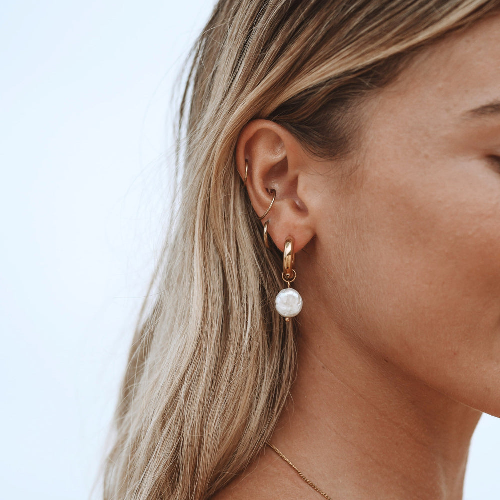 Chunky Parel Hoops
