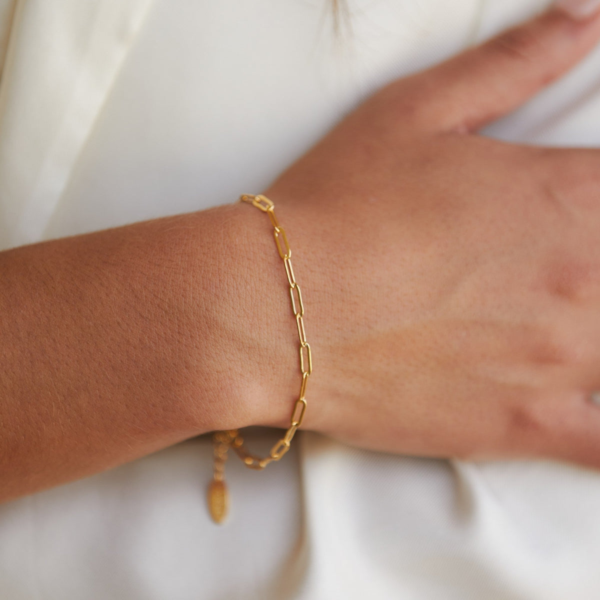 "Cozumel" Paperclip Armband