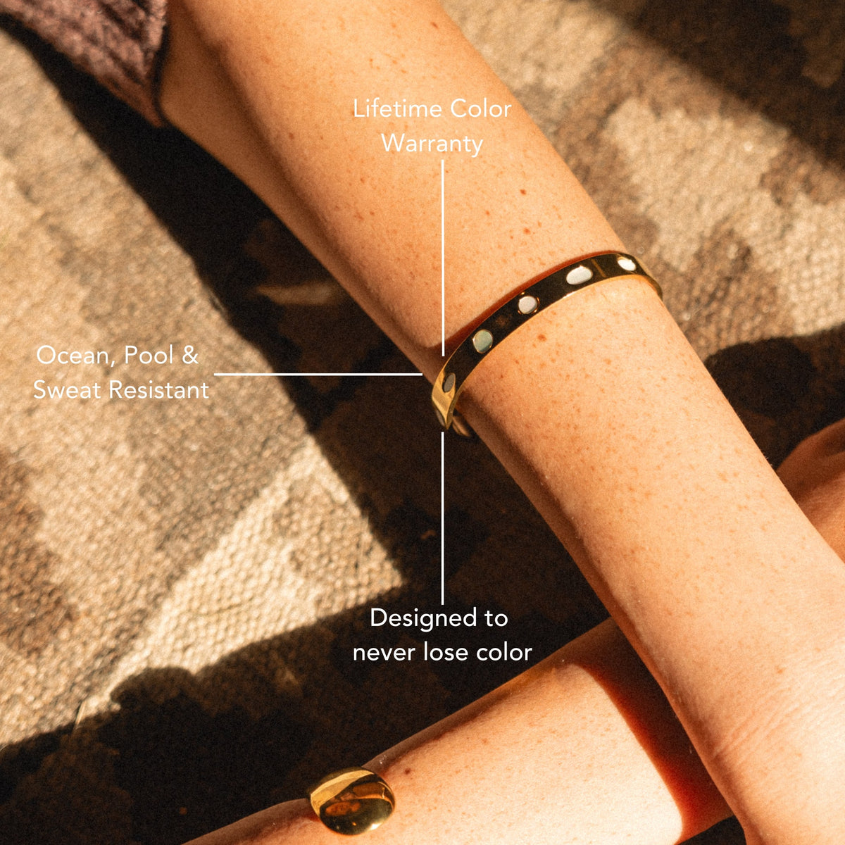 Parelmoeren Cuff