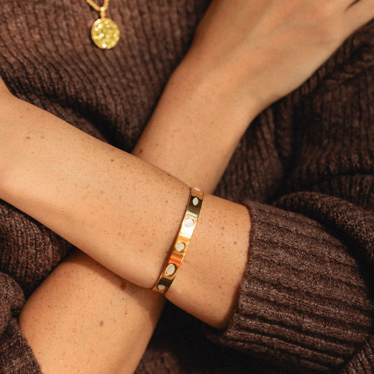 Parelmoeren Cuff