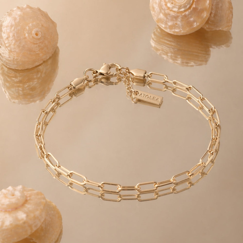 "Cozumel" Paperclip Armband