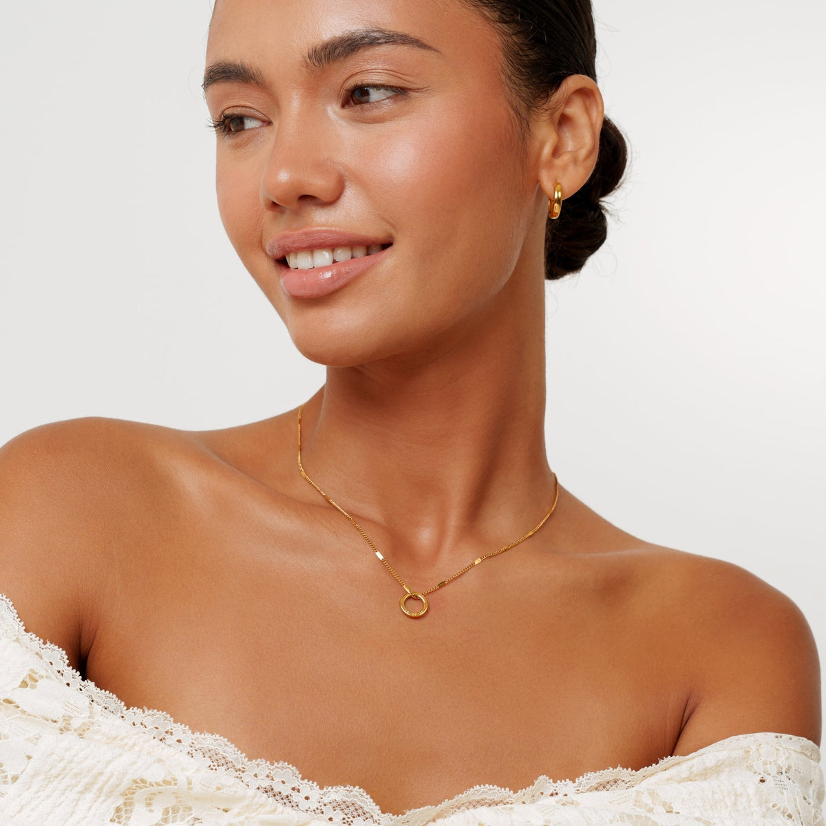 Graveerbare Ringketting