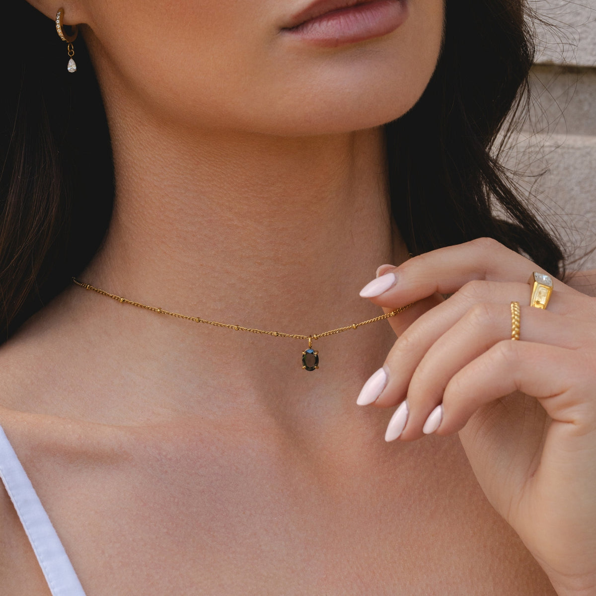 Obsidiaan Ketting