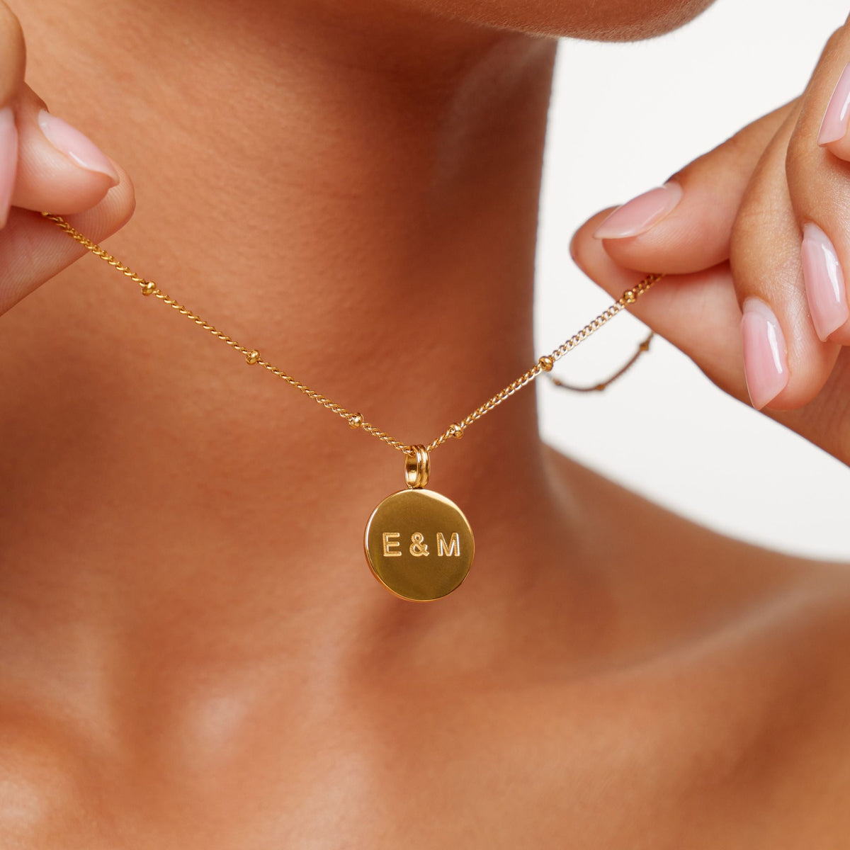 Dainty Medaillon Ketting