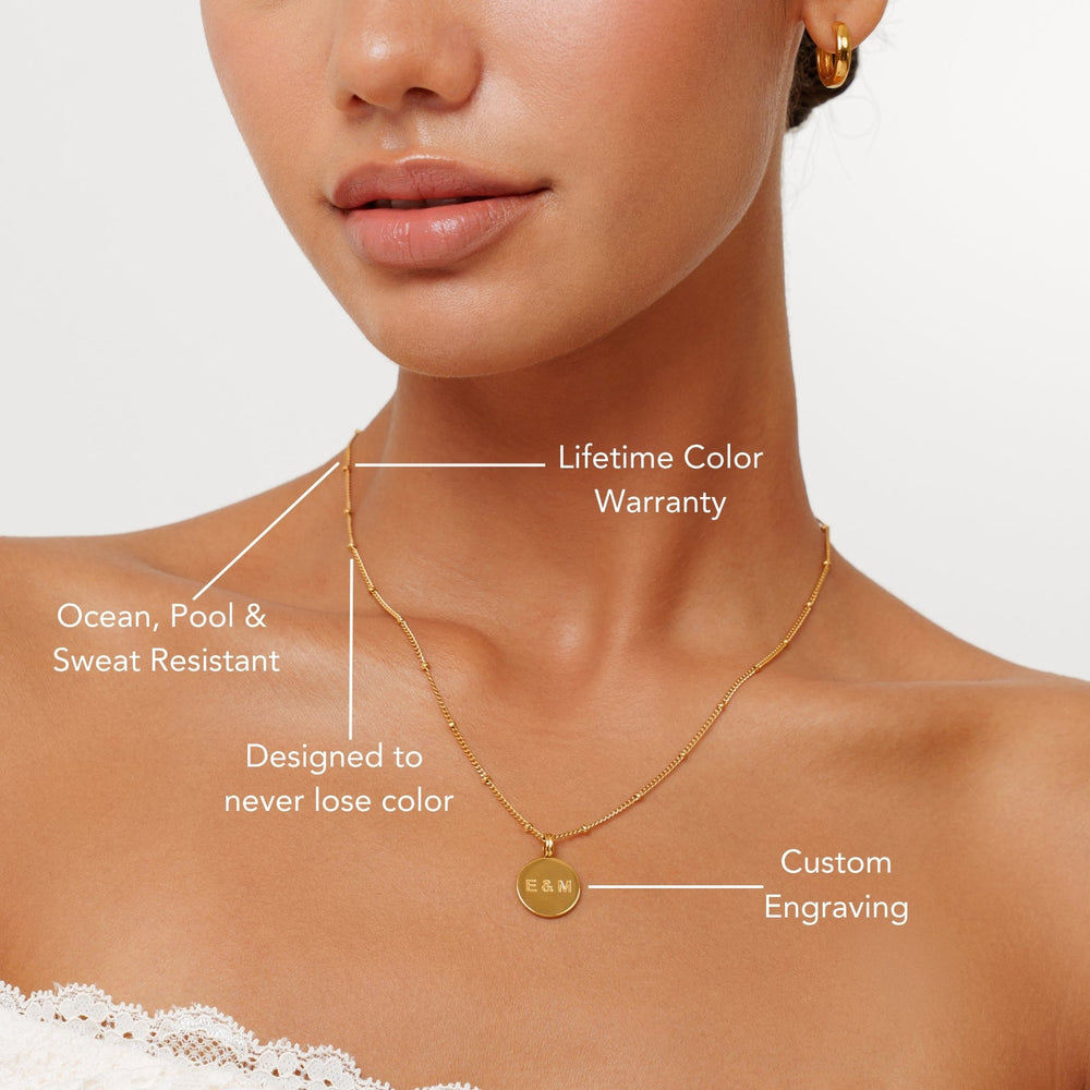 Dainty Medaillon Ketting