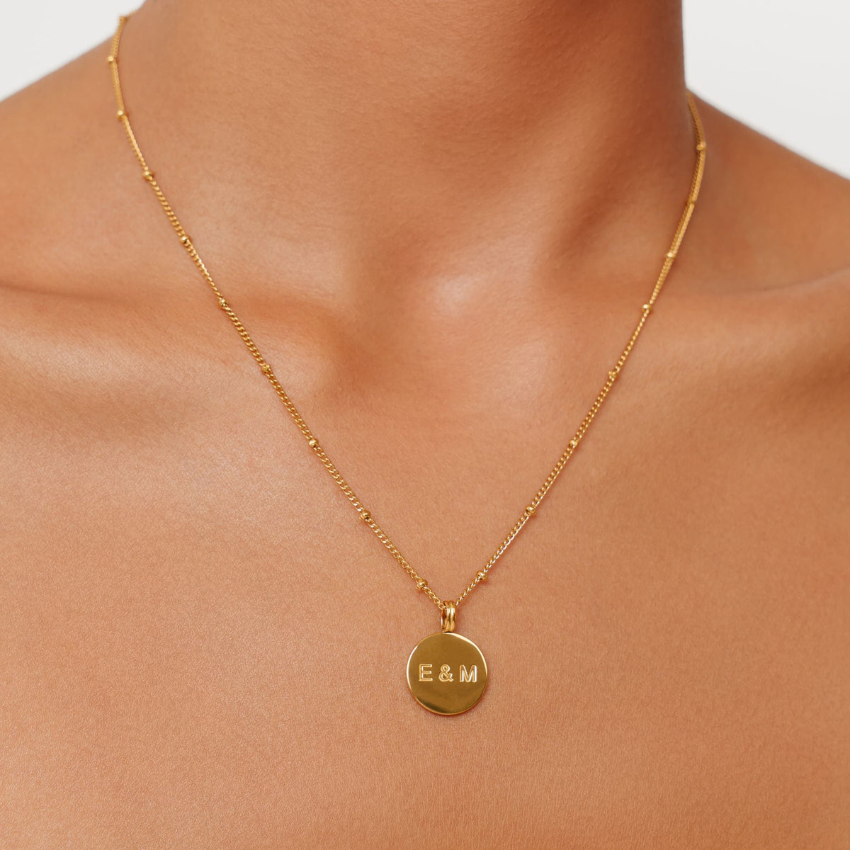 Dainty Medaillon Ketting