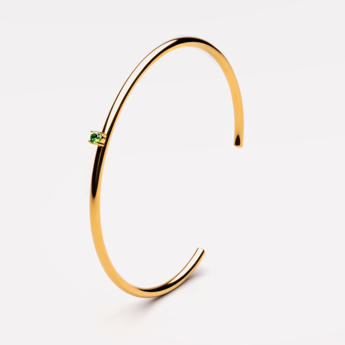 Dunne Smaragd Cuff