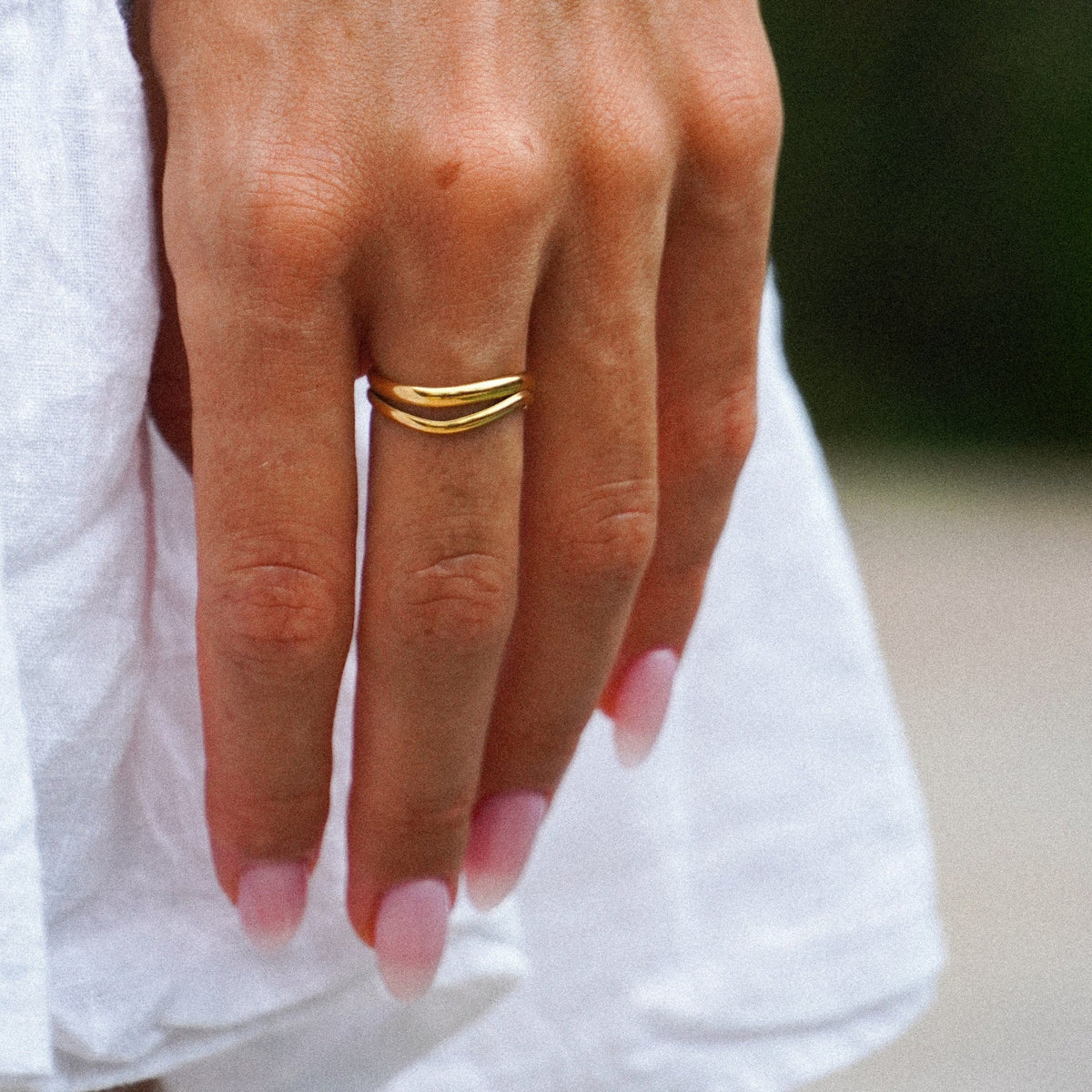 "Breeze" Dubbele Ring