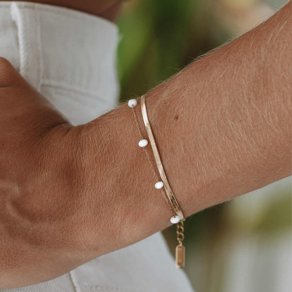 “Santorini” Layered Armband
