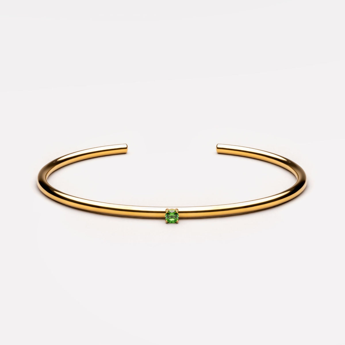 Dunne Smaragd Cuff